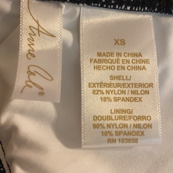 ANNE Cole Marilyn Floral Halter Swimsuit Top - Picture 9 of 9